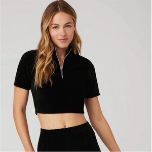 ALO Yoga Black Crop Top